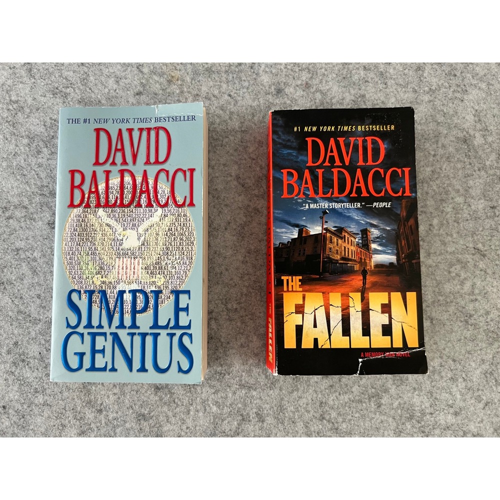 Set‎ of 2 David Baldacci Novels - Softcover - Suspense/Thriller
